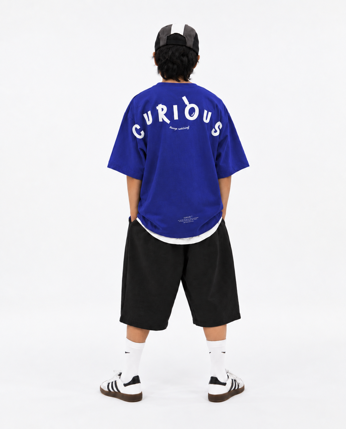 Curious Blue back